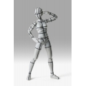 Original Character - Figurine S.H.Figuarts Body-Chan Sports Edition Wire Frame (Gray Color Ver.) 15 cm