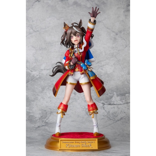 Uma Musume Pretty Dirby - Statuette 1/7 Kitasan Black Fluttering Fulfillment Ver. 28 cm