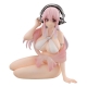 Super Sonico - Statuette Noodle Stopper Super Sonico Summer Memories Ver. 11 cm