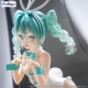 Hatsune Miku - Statuette BiCute Bunnies Miku Rurudo White Color Ver. 27 cm