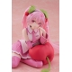 Hatsune Miku - Statuette Desktop Cute Figure Sakura Miku Cherry Cushion Ver. 13 cm