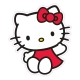 Hello Kitty - Coussin Hello Kitty Red Dress 36 cm