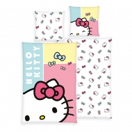 Hello Kitty - Parure de lit Hello Kitty Bow 135 x 200 cm / 80 x 80 cm