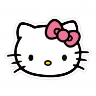 Hello Kitty - Coussin Hello Kitty Face 36 cm