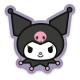 Sanrio - Coussin Kuromi Face 36 cm