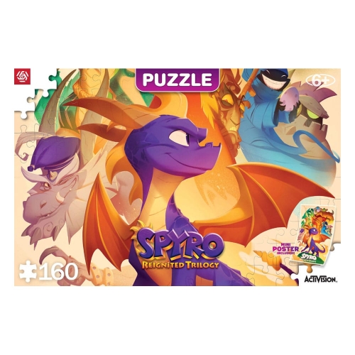 Spyro Reignited Trilogy - Puzzle Kids Heroes (160 pièces)