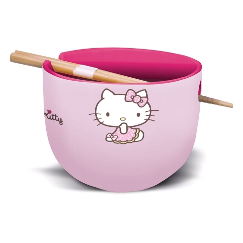 Hello Kitty - Bol à ramen avec baguettes Hello Kitty Japan