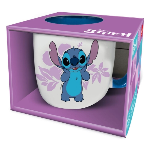 Lilo & Stitch - Mug Stitch pink Flowers 385 ml