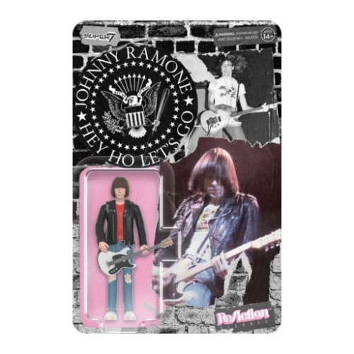 Johnny Ramone - Figurine ReAction Johnny Ramone 10 cm