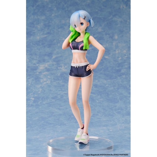 Re:Zero Starting Life in another World - Statuette 1/7 Rem Sports Wear 23 cm