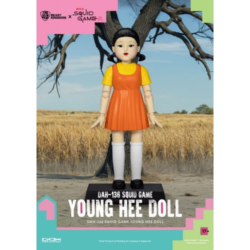 Squid Game - Figurine Squid Game sonore Young Hee Doll 30 cm