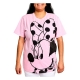 Disney - Tee T-Shirt Unisexe Minnie Rocks the Dots Florals By Loungefly