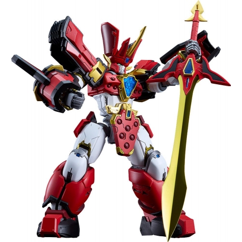 Mado King Granzort - Figurine Plastic Model Kit Moderoid King's Style Granzort Gold Edition 18 cm