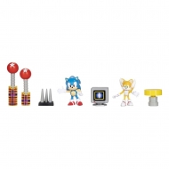 Sonic The Hedgehog - Diorama playset Sonic The Hedgehog 30th Anniversary 6 cm