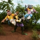 Les Tortues Ninja (Cartoon 1980) - Pack 2 figurines Vacation Bebop and Rocksteady 18 cm