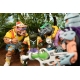 Les Tortues Ninja (Cartoon 1980) - Pack 2 figurines Vacation Bebop and Rocksteady 18 cm