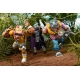 Les Tortues Ninja (Cartoon 1980) - Pack 2 figurines Vacation Bebop and Rocksteady 18 cm