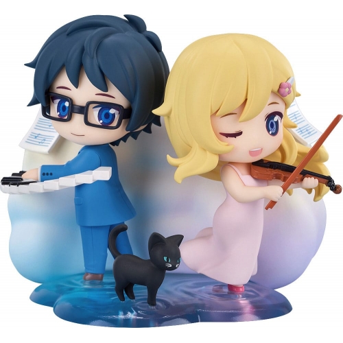 Your Lie in April - Pack 2 mini figurines Qset Kaori Miyazono & Kosei Arima 9 cm