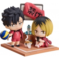 Haikyu!! - Pack 2 mini figurines Qset Tetsuro Kuroo & Kenma Kozume 9 cm