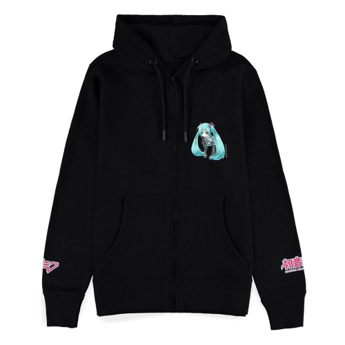 Hatsune Miku - Sweat à capuche Hatsune Miku Black