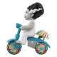 Universal Monsters - Figurine Super Cycles Bride of Frankenstein (White with Blue Trike) 13 cm