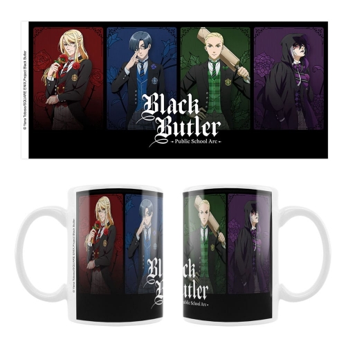 Black Butler : Public School Arc - Mug céramique Edgar, Lawrence, Herman & Gregory