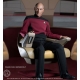 Star Trek : La Nouvelle Génération - Réplique 1/6 Enterprise-D Captain's Chair 19 cm