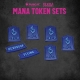 Magic the Gathering - Dice and Token Pack Blue Mana