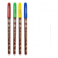 Harry Potter - Pack 4 stylos à gel Colourful Crest