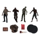 The Walking Dead - Pack 4 figurines Walkers 13 cm