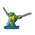 Les Tortues Ninja - Aimant Soft Touch Leonardo