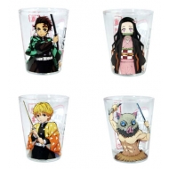 Demon Slayer - Pack 4 verres à shot Groupe 59 ml