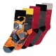 Naruto Shippuden - Pack 5 paires de chaussettes Naruto Shippuden 43-46