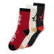 Assassin's Creed Shadows - Pack 3 paires de chaussettes Crew 43-46