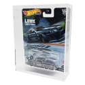 Hot Wheels - Pack 2 boîtes de protection en acrylique pour Hot Wheels Premium