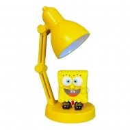 Bob l'éponge - Lampe LED avec mini figurine Bob l'éponge 10 cm