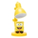 Bob l'éponge - Lampe LED avec mini figurine Bob l'éponge 10 cm