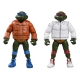 Les Tortues Ninja (Cartoon) - Figurine Punk Leo and Punk Raph 2 Pack 18 cm