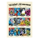 DC Comics - Lithographie DC Comics 90th Anniversary Villains Limited Edition 42 x 30 cm