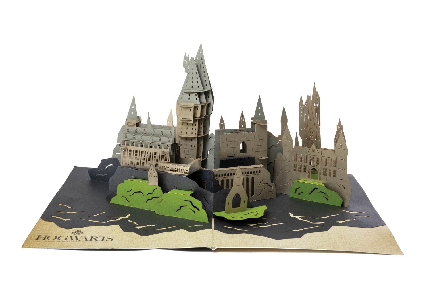Harry Potter Carte Pop Up 3d Hogwarts Castle Figurine Discount
