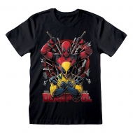 Deadpool - T-Shirt Deadpool & Wolverine Weapons