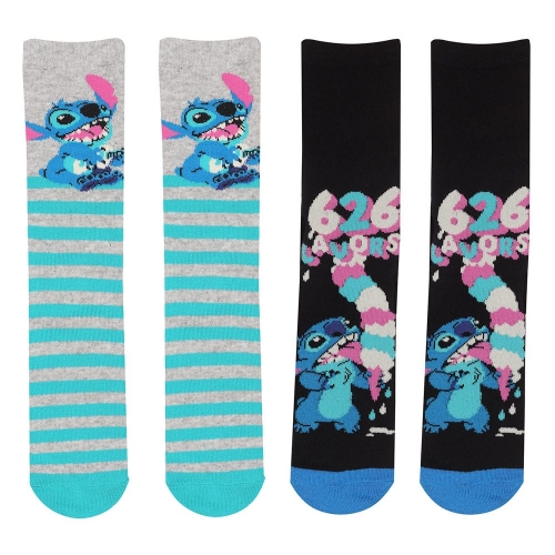 Lilo & Stitch - Pack 2 paires chaussettes Stitch S-M