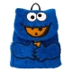 1, Rue Sésame - Mini sac à dos Plush Cookie Monster by Loungefly