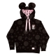 Disney - Sweat à capuche Unisexe Minnie Rocks the Dots Florals By Loungefly