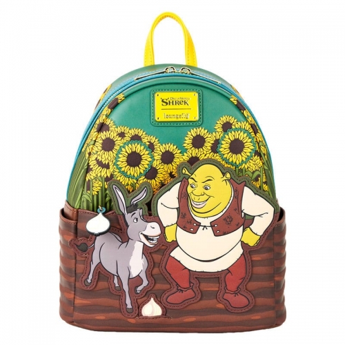 Shrek - Mini sac à dos Shrek & Donkey Sunflower Field by Loungefly