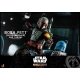 Star Wars : The Mandalorian - Figurine 1/6 Boba Fett Repaint Armor and Throne Special Edition 30 cm