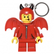 LEGO - Porte-clés lumineux mini figurine LEGO Little Devil 8 cm