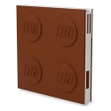 LEGO - Cahier LEGO Marron avec stylo