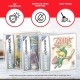 Nintendo - Pack 2 boîtes de protection en acrylique pour jeux Game Boy/Game Boy Advance