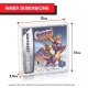 Nintendo - Pack 2 boîtes de protection en acrylique pour jeux Game Boy/Game Boy Advance